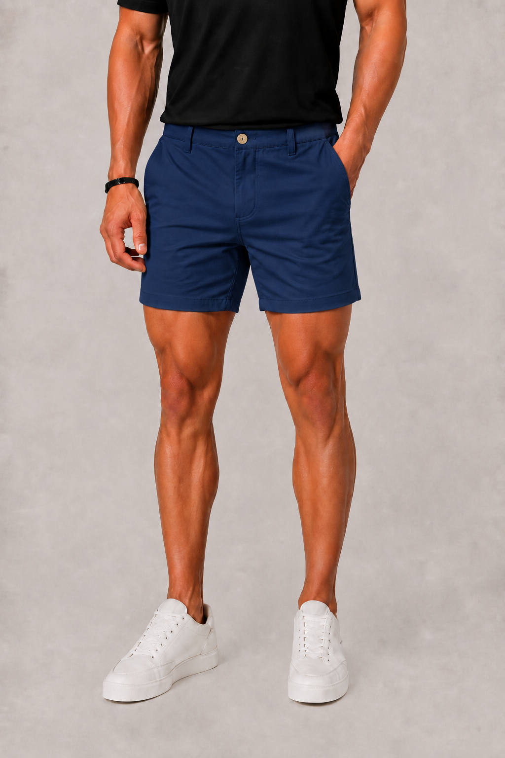 BENNETTVALE MEN’S CLASSIC CHINO SHORTS