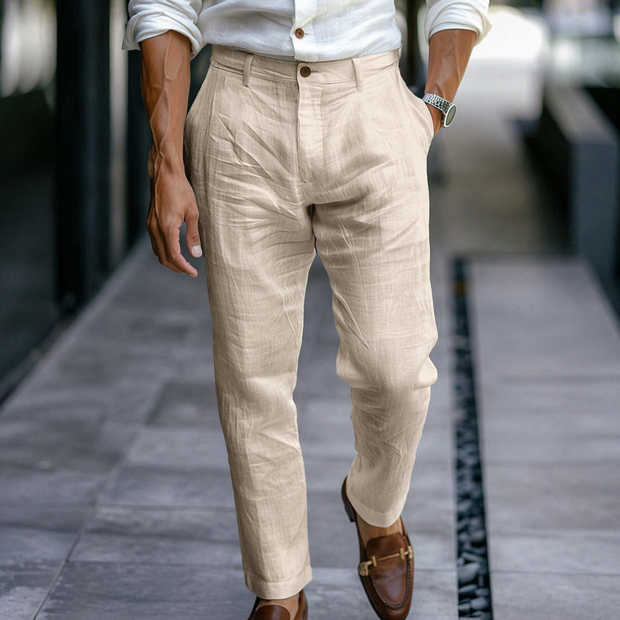 BENNETTVALE MEN’S CLASSIC SUMMER TROUSERS