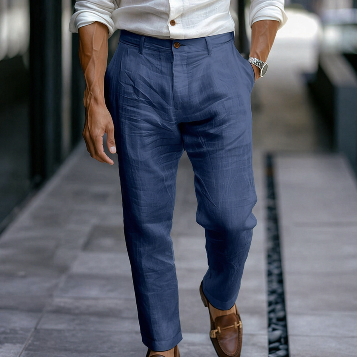 BENNETTVALE MEN’S CLASSIC SUMMER TROUSERS