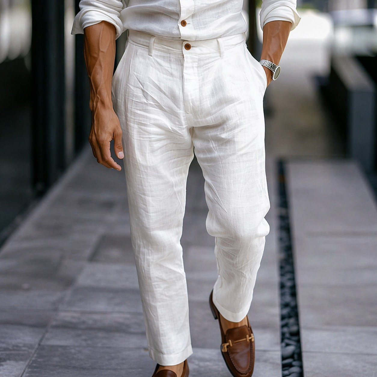 BENNETTVALE MEN’S CLASSIC SUMMER TROUSERS