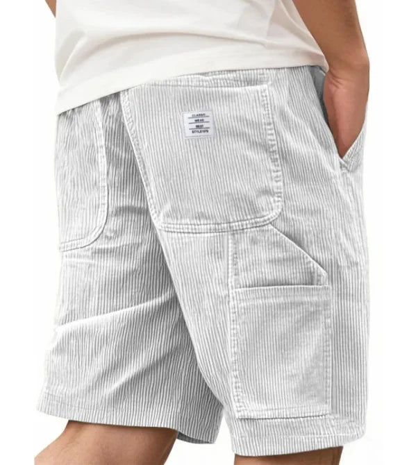 BENNETTVALE MEN’S CORDUROY CARGO SHORTS