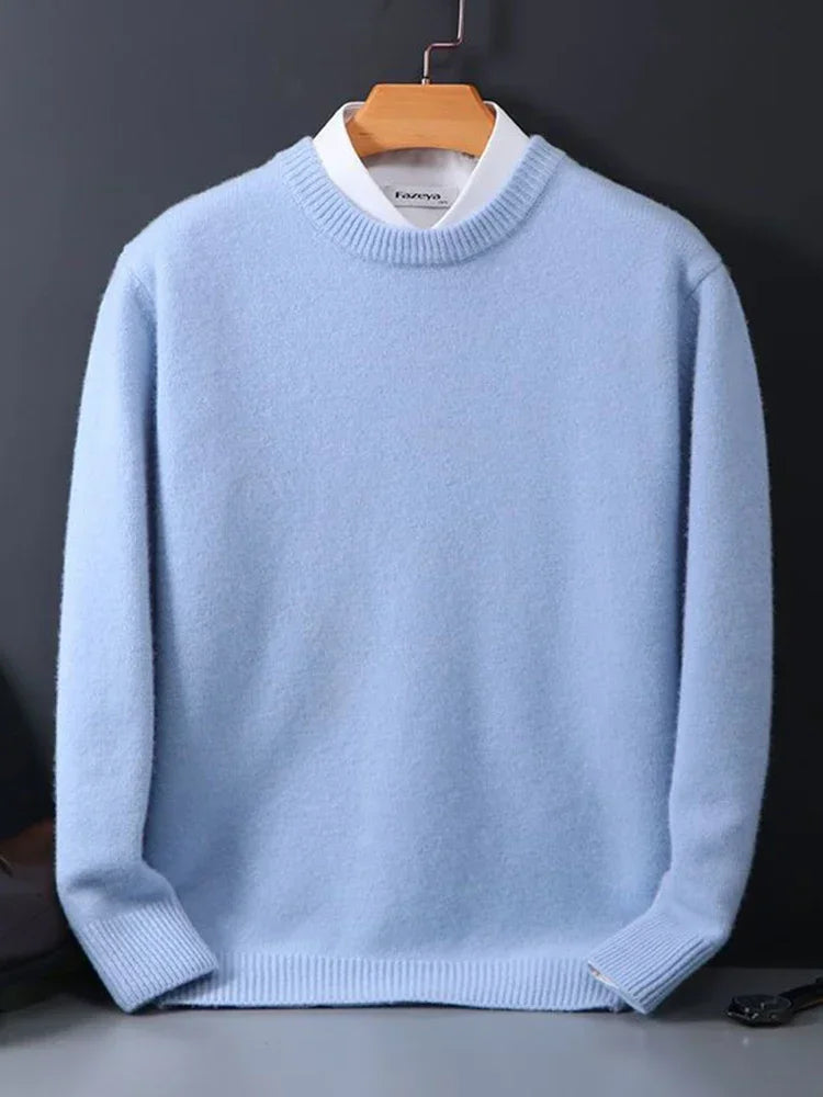 VALE MEN’S CLASSIC CASHMERE PULLOVER