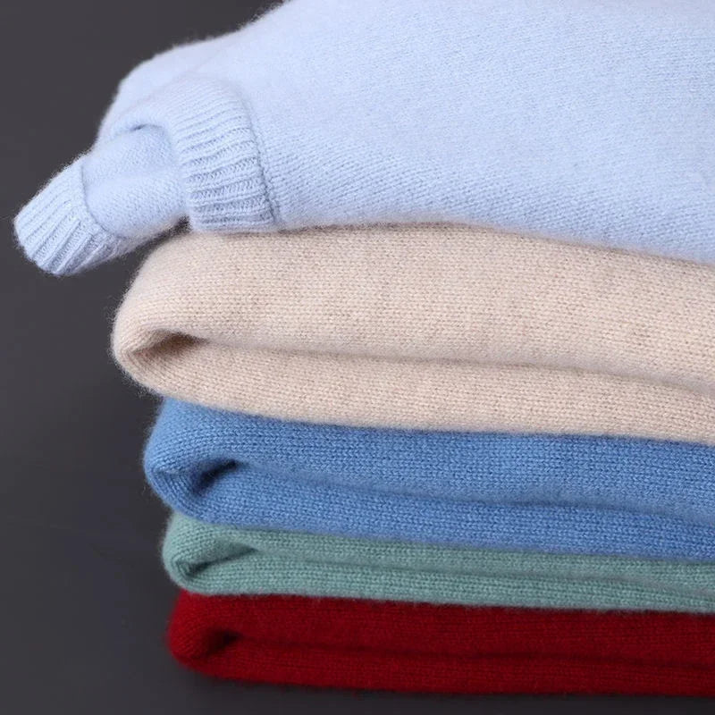 VALE MEN’S CLASSIC CASHMERE PULLOVER