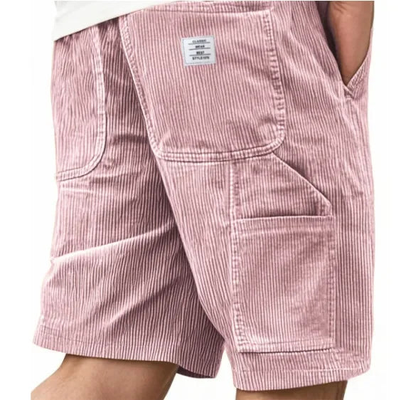 BENNETTVALE MEN’S CORDUROY CARGO SHORTS