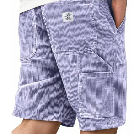 BENNETTVALE MEN’S CORDUROY CARGO SHORTS