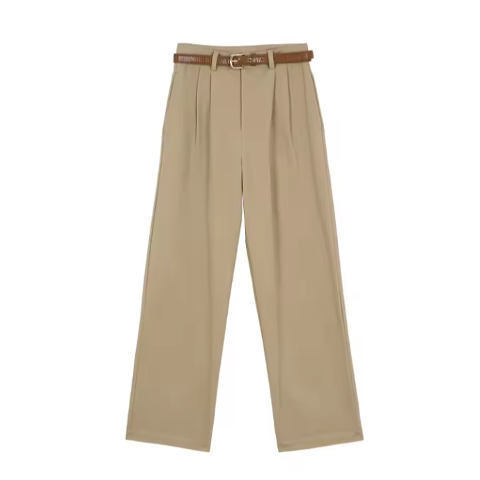 ELEGANT CROPPED TROUSERS