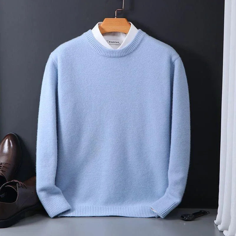 VALE MEN’S CLASSIC CASHMERE PULLOVER