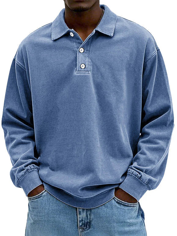 BENNETTVALE MEN’S CLASSIC LONG SLEEVE POLO