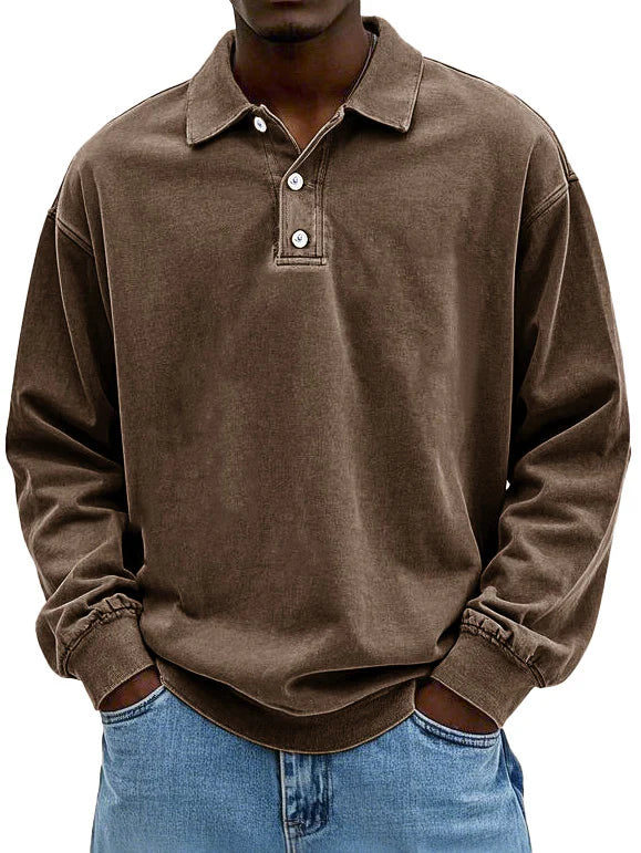 BENNETTVALE MEN’S CLASSIC LONG SLEEVE POLO