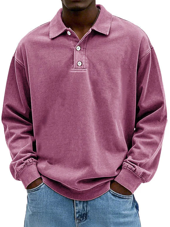 BENNETTVALE MEN’S CLASSIC LONG SLEEVE POLO