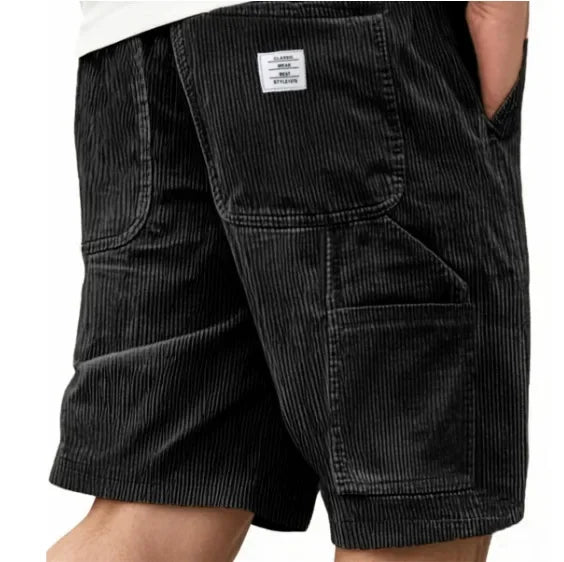 BENNETTVALE MEN’S CORDUROY CARGO SHORTS
