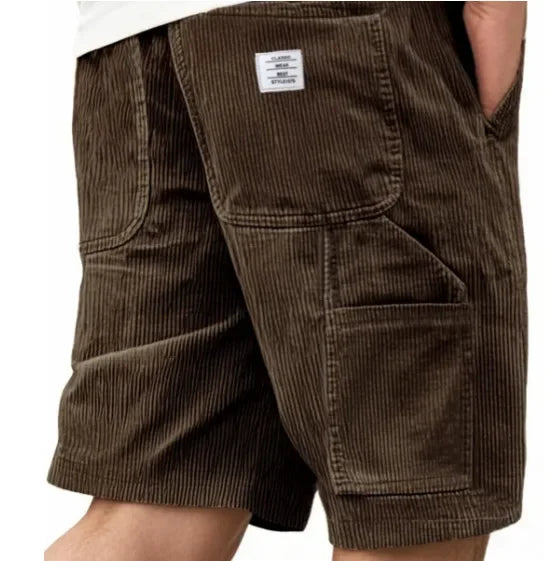 BENNETTVALE MEN’S CORDUROY CARGO SHORTS