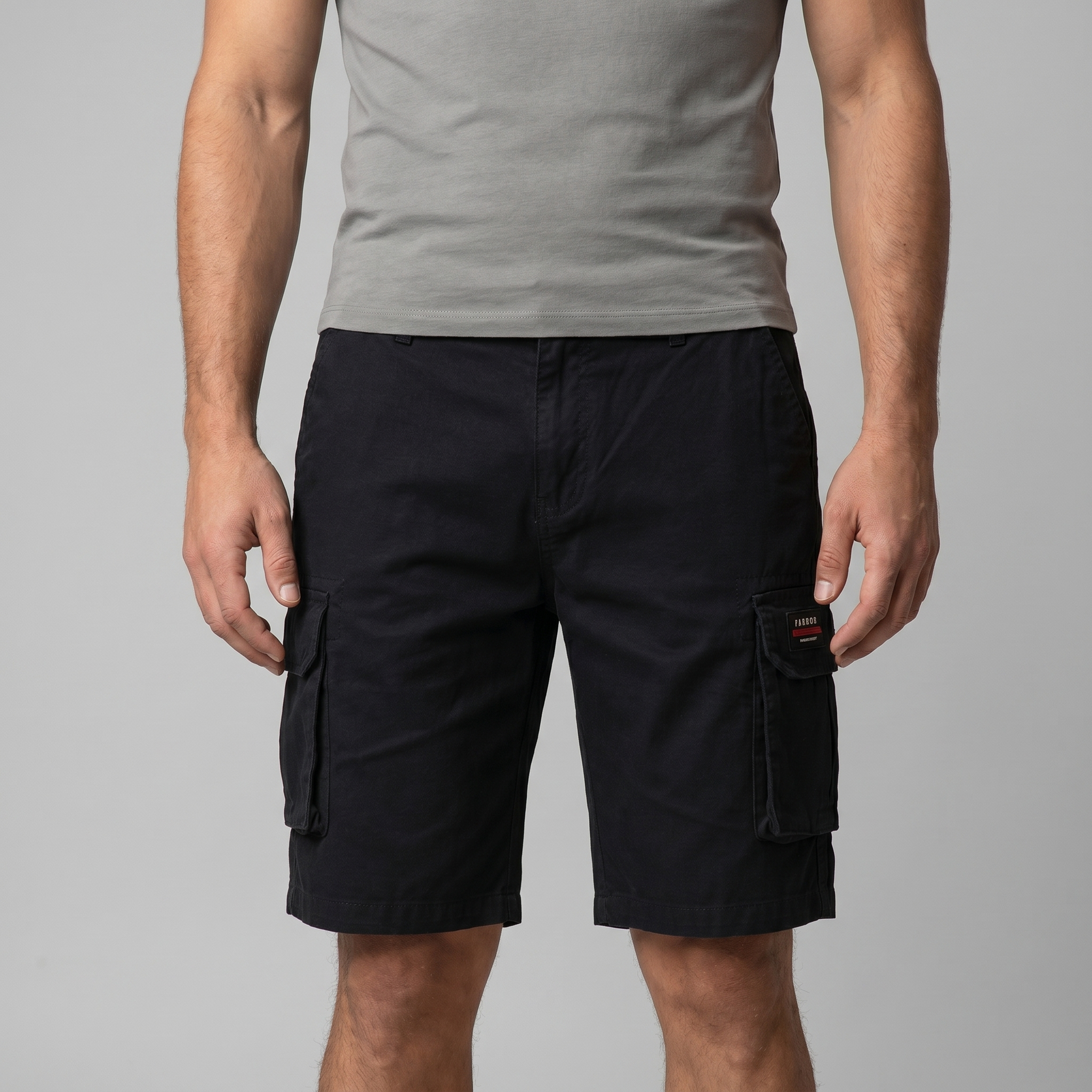 BENNETTVALE MEN’S RELAXED FIT CARGO SHORTS