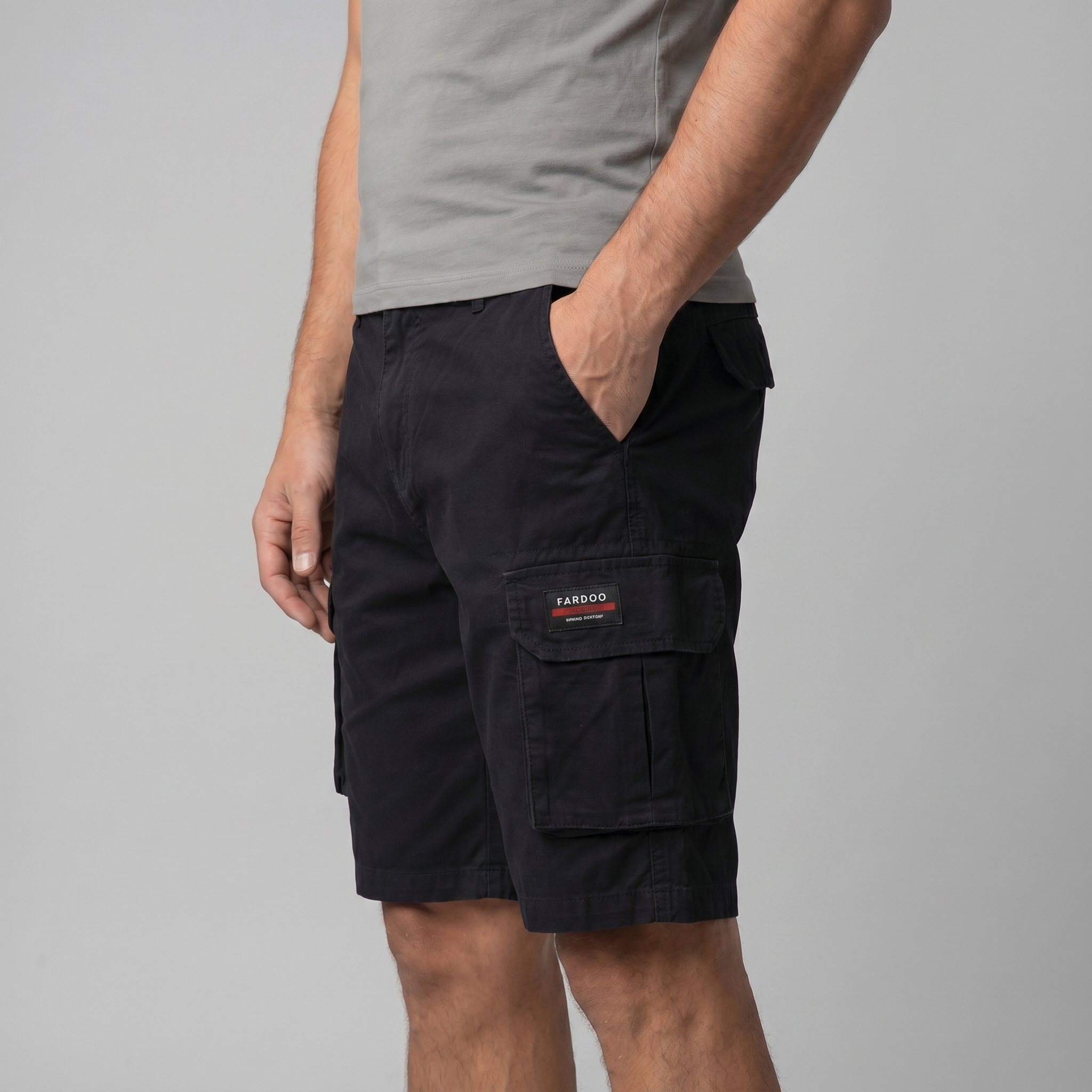 BENNETTVALE MEN’S RELAXED FIT CARGO SHORTS