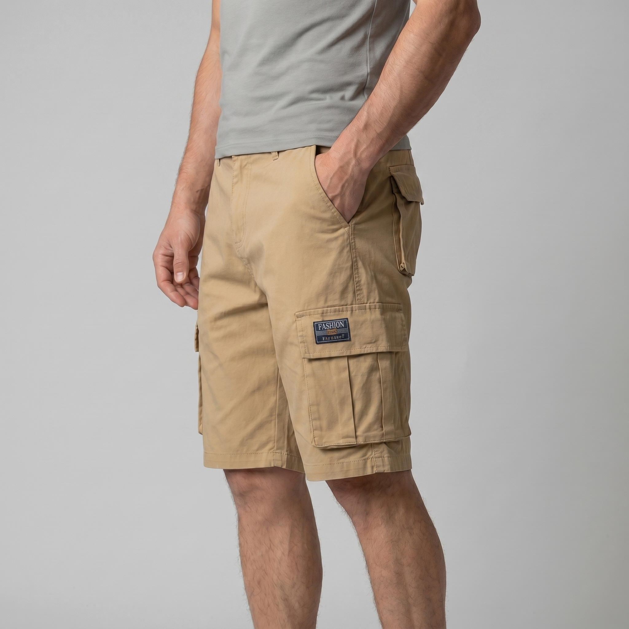 BENNETTVALE MEN’S RELAXED FIT CARGO SHORTS