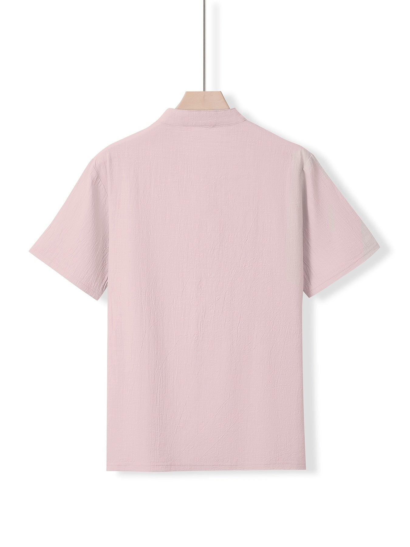 BENNETTVALE MEN’S MODERN BAND COLLAR SHIRT