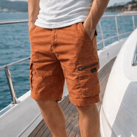 BENNETTVALE MEN’S CASUAL CARGO SHORTS