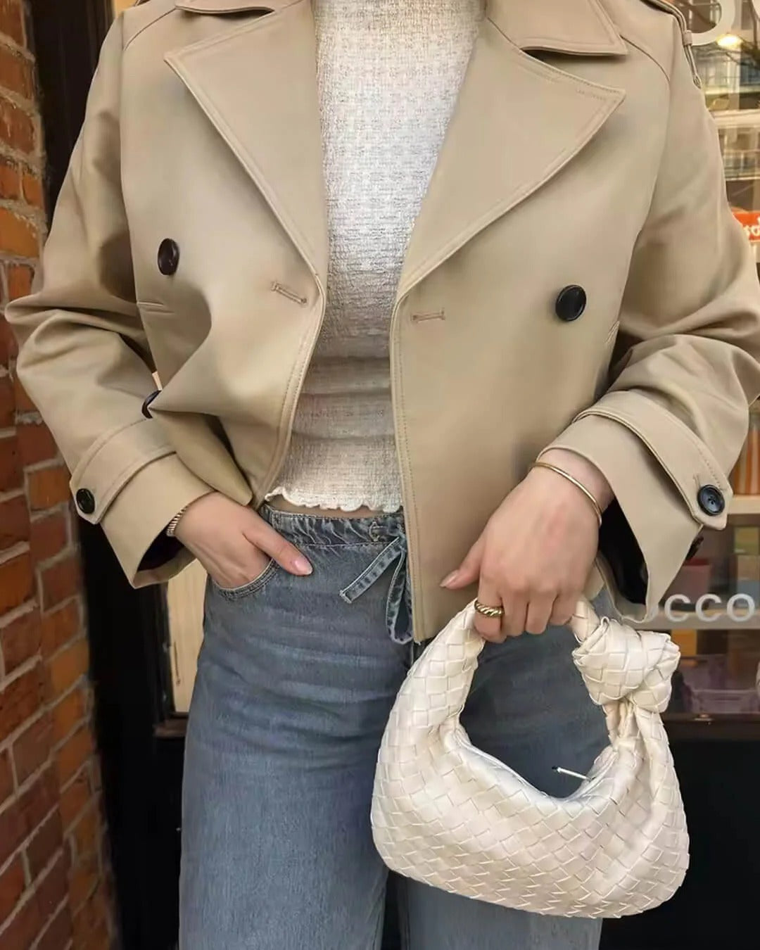 BENNETT SHORT TRENCH COAT FOR WOMEN