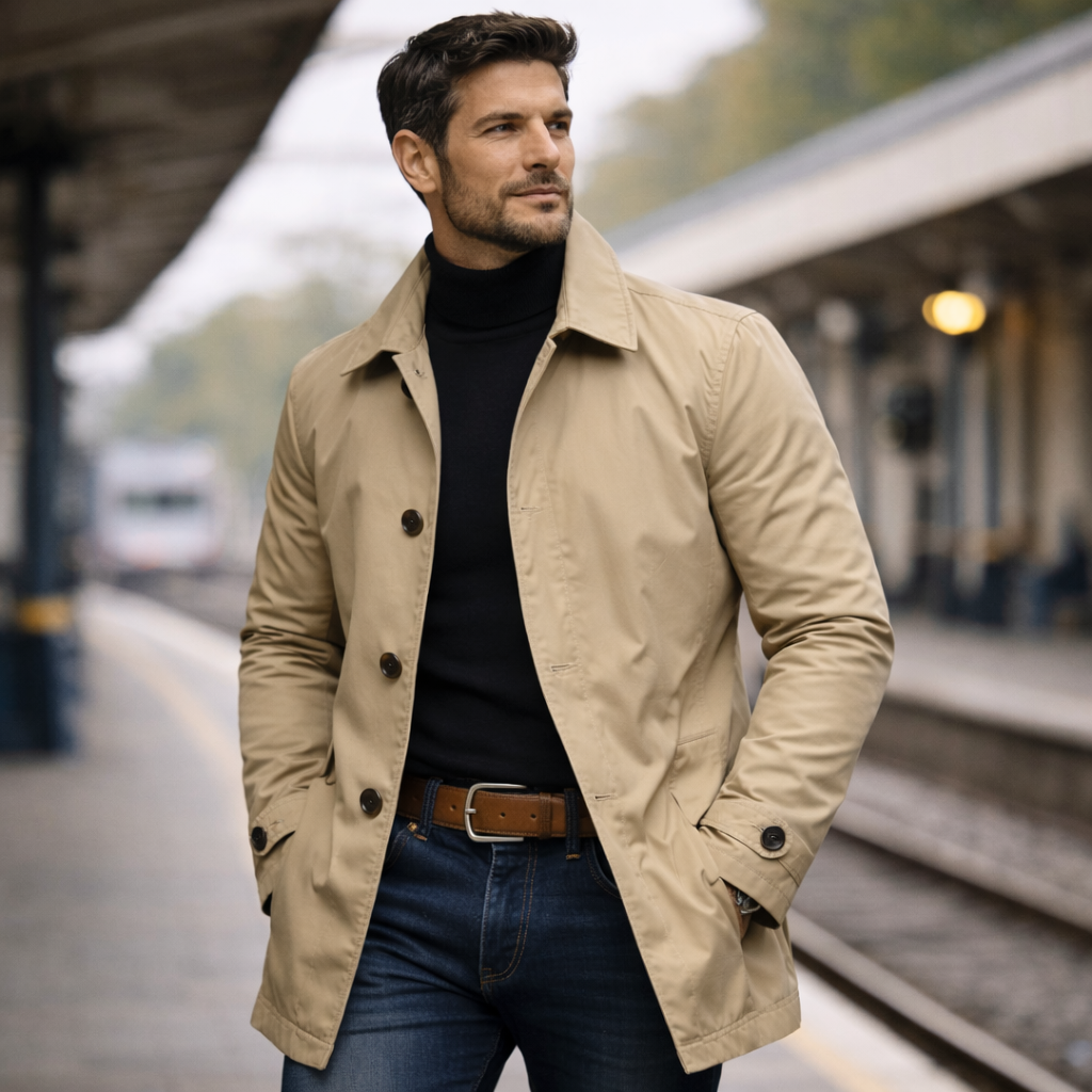 BENNETTVALE MEN’S CLASSIC URBAN COAT