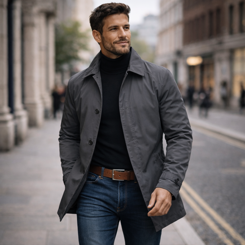 BENNETTVALE MEN’S CLASSIC URBAN COAT