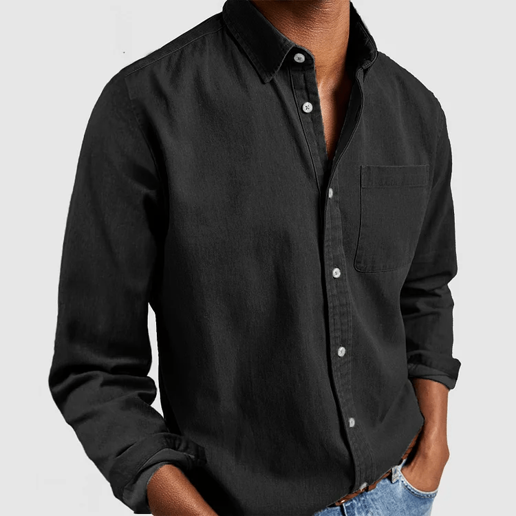 BENNETT MEN’S REGULAR FIT LINEN SHIRT