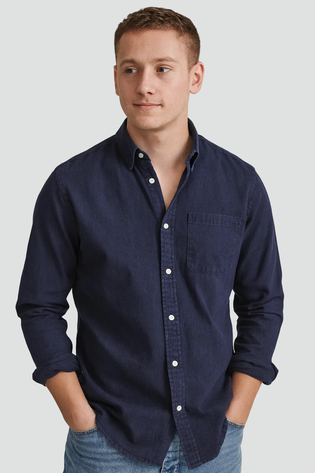 BENNETT MEN’S REGULAR FIT LINEN SHIRT